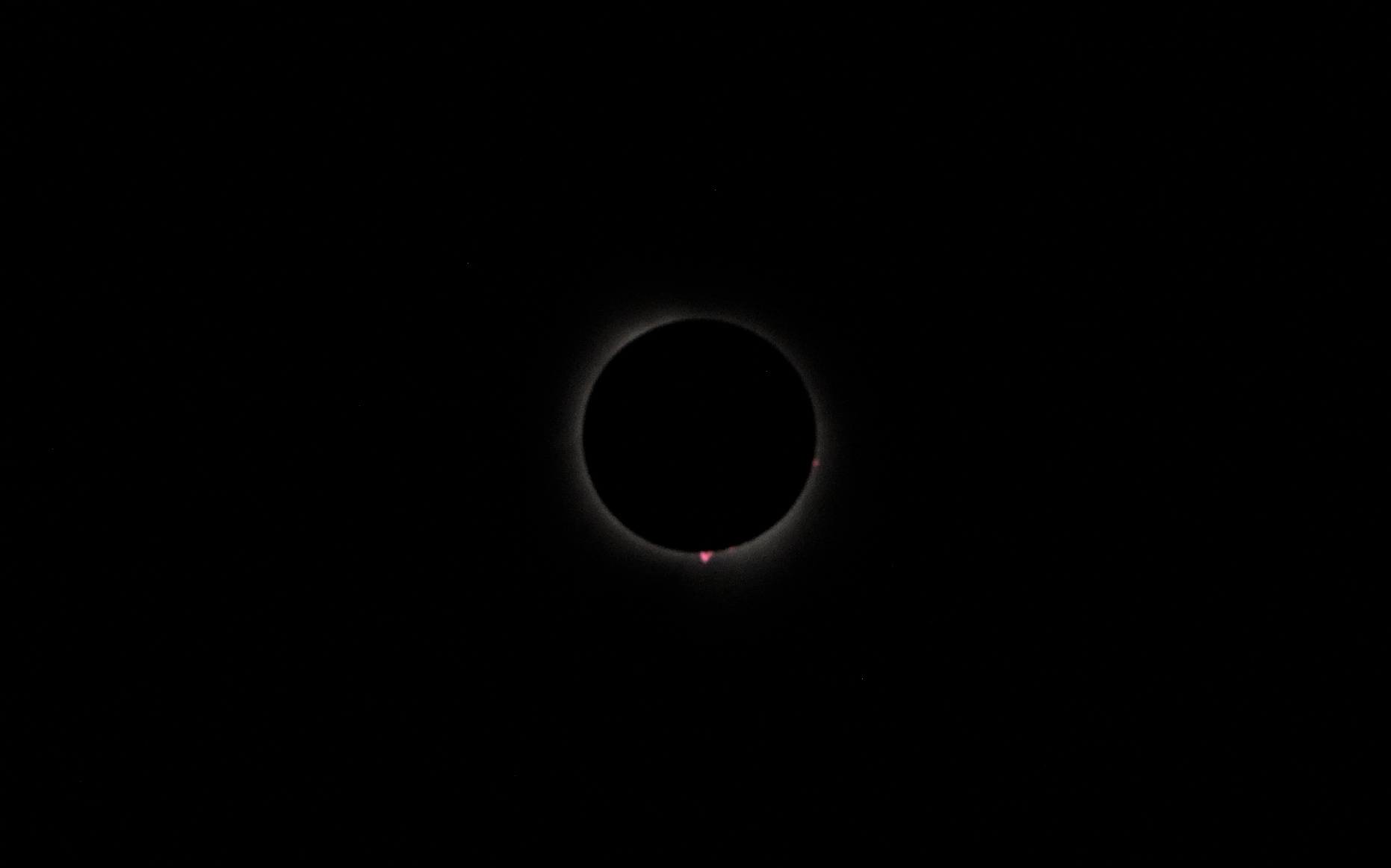 Eclipse at totality